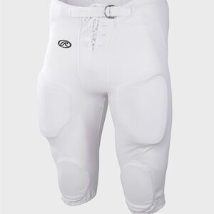 Rawlings Men's White Integrated Football Pants
